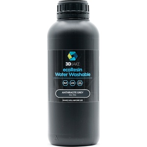 3DJAKE ecoResin Water Washable Anthracite Grey - 1.000 g (02-33227161)