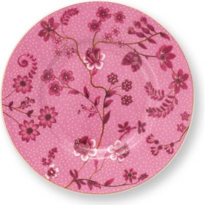 PIP Studio Dezertní talíř Jolie Flowers růžová 12cm 51.001.503