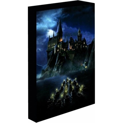 Paladone Svítící obraz Harry Potter - Noční Bradavice