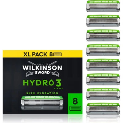 Wilkinson Sword Hydro3 сменяеми глави 8 бр