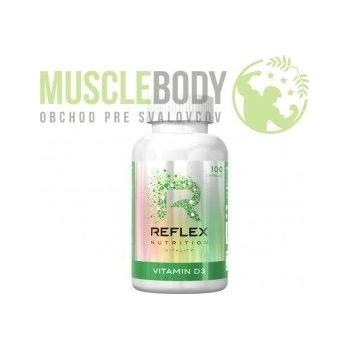 Reflex Nutrition Vitamin D3 100 kapsúl