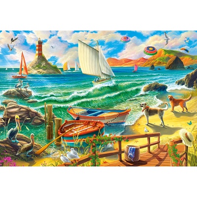 Castorland - Puzzle Weekend by the Seaside - 1 000 piese