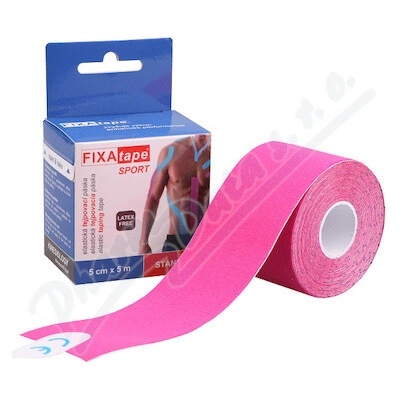 FIXAtape STANDARD šport tejpovacia páska ružová 5 cm x 5 m