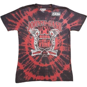 Johnny Cash Ring of Fire (Wash Collection) Red XL Риза (JCTS18MDD04)