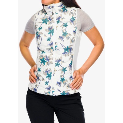 Columbia Powder Pass Vest Wmn sea salt tiger lilies print
