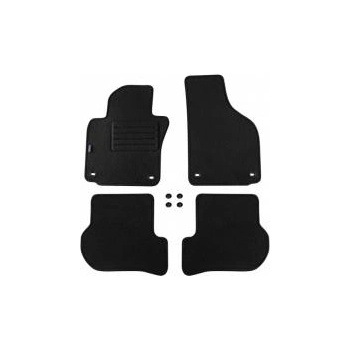 Image 1 of Petex Мокетени стелки Petex съвместими с Skoda Octavia II с овални отвори 06/2004-12/2007/Octavia RS/Octavia Scout 2007-12/2007 4 части