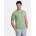 Ombre Basic cotton with v-neck green