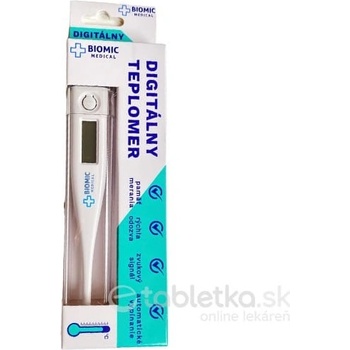 BIOMIC Digitálny teplomer s puzdrom 1 kus