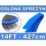 Jokomisiada SkyRamiz Spring Protective Collar Blue for Garden Trampoline 427cm/14ft