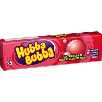 Hubba Bubba Jahoda žuvačky 35g