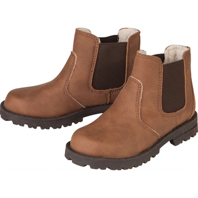 lupilu chlapecká kotníková obuv hnědá