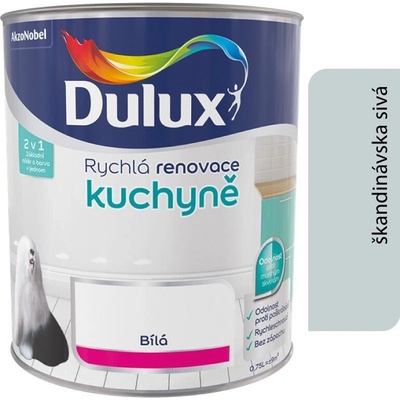 Dulux kuchyňa 0,75 l Škandinávska sivá