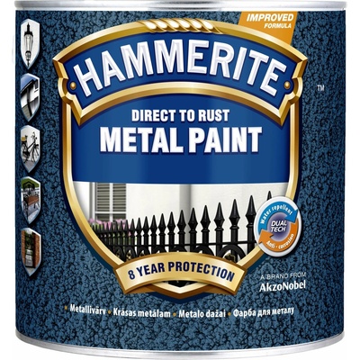Hammerite Hammered 2,5 l černá