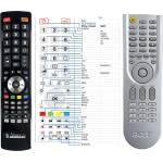 GENERAL ACER PZ. S1008.002, RC801B - съвместимо дистанционно управление на марката General (PZ.S1008.002, RC801B) Дистанционно