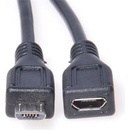 PremiumCord ku2me5f prodlužovací micro USB 2.0 male-female, 5m, černý