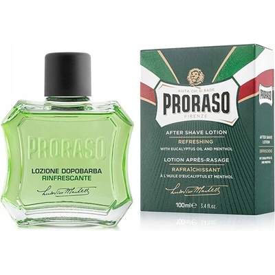 PRORASO Osvěžující voda po holení Eukalyptus linie zelená 100 ml