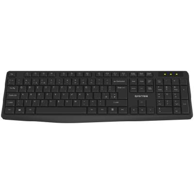 keyboard KB-W01 EN/BG Wireless Black (CNE-CKEYW01-BG)