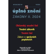 Aktualizace 2024 II/4 Občanský soudní řád