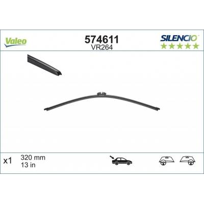 Valeo Zadní 335 mm 574611
