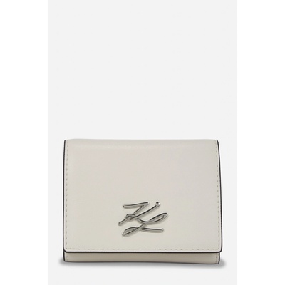 Karl Lagerfeld K/AUTOGRAPH TRIFOLD WALLET CEMENT