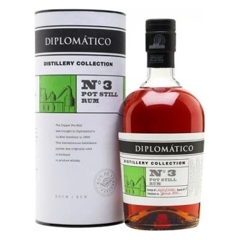 Diplomático No. 3 Pot Still Distillery Collection 47% 0,7 l (tuba)