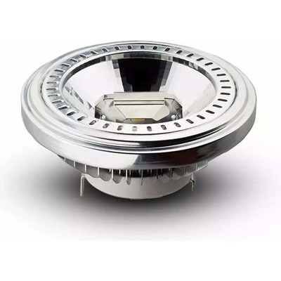 V-TAC LED žiarovka AR111 G53, 12W, 12V, 40° Denná biela