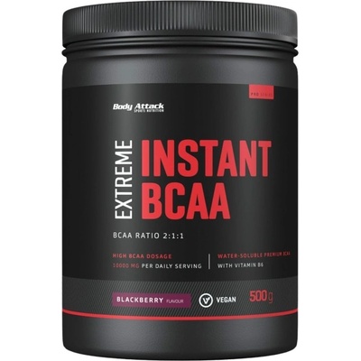 Body Attack Extreme Instant BCAA [500 грама] Къпина