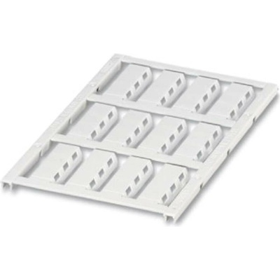 Phoenix Contact 0820183 UC-WMTBA (29X8) značení kabelů Druh montáže: kabelové spony Potisknutelná plocha: 29 x 8 mm bílá