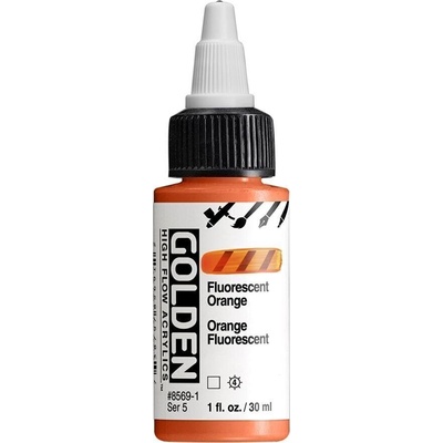 Golden Artist Colors High Flow АКРИЛНА боя Fluorescent Orange 30 ml 1 бр (0008569-1)