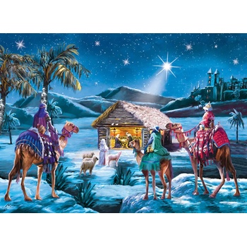 EUROGRAPHICS - Puzzle Corti: The Three Kings - 1 000 piese