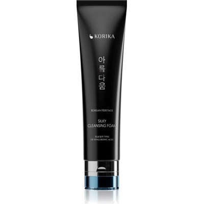 KORIKA Korean Heritage Silk & 8 Types of Hyaluronic Acid Silky Cleansing Foam почистваща пяна с хидратиращ ефект 150ml