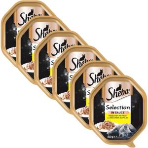 Sheba Selection пилешки парчета 6 x 85 г