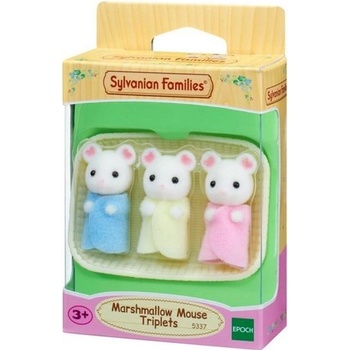 Sylvanian Families 5337 Bábätká trojčiatka myšiek Marshmallow