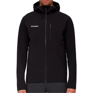 Mammut Мъжко софтшел яке Mammut Ultimate Comfort Softshell Hooded Jacket Softshell jacket - Black - размер XL (003-3448-0114)