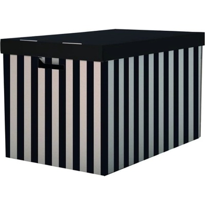 Hit Krabice úložná s víkem - 56 x 37 x 36 cm / 2 ks 30210 – Hledejceny.cz
