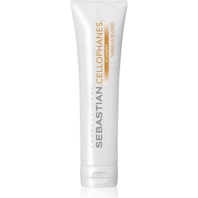 Sebastian Professional Cellophanes маска, възвръщаща блясък на боядисана коса цвят Vanilla Blond 300ml