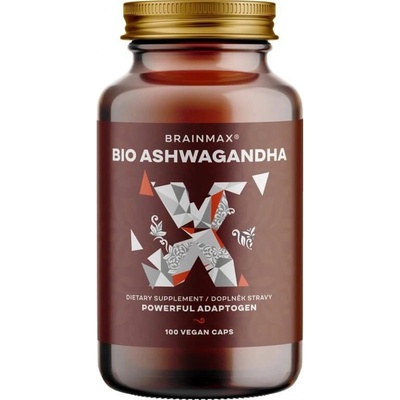 BrainMax BIO Ashwagandha 560 mg 100 rastlinných kapsúl