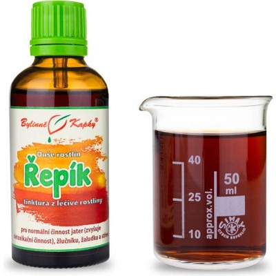 Bylinné kapky Repík kvapky Duša rastlín tinktúra 50 ml