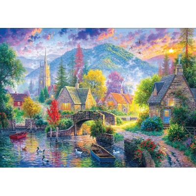 KS Games - Puzzle Hunter: Mountain Village - 500 piese
