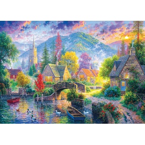 KS Games - Puzzle Hunter: Mountain Village - 500 piese