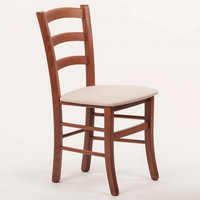 ITTC Stima Paysane s čalouněným sedákem Ořech / látka Lux béžová 25