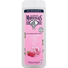 Le Petit Marseillais Extra Gentle Shower Cream Organic Raspberry & Peony sprchový krém 400 ml pre ženy