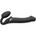 Strap On Me 3 Motors Vibrating Silicone Bendable Strap-On Black L