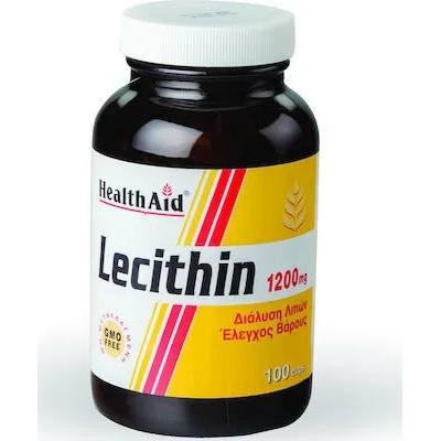 HEALTHAID Хранителна добавка Лецитин 1200 mg, Health Aid Lecithin 1200mg 50 Caps