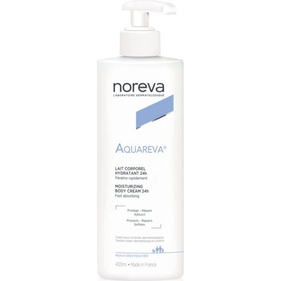 Noreva Aquareva Moisturizing Body Cream 24h vyživujúce hydratačné telové mlieko 400 ml