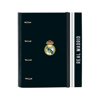 Real Madrid C. F Папка с пръстени Real Madrid C. F. Бял Сив 27 x 32 x 3.5 cm