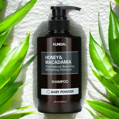 Kundal Honey & Macadamia Nature Shampoo Baby Powder 500 ml