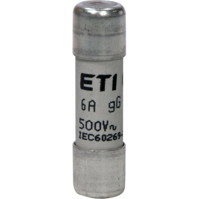 ETI Valcová poistka CH10 6A gG 500V