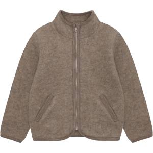 Huttelihut Детско вълнено яке Huttelihut Kid's Jacket Wool Fleece Merino jacket - Savannah Melange - размер 110 (EU) (703-7721-0214)