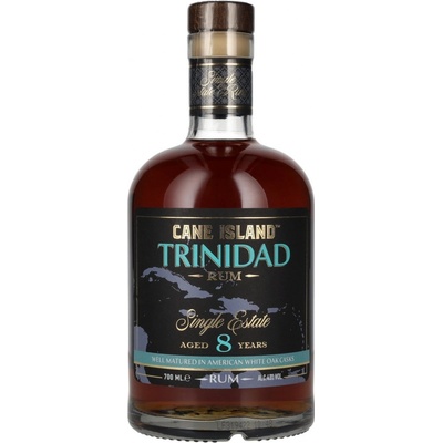 Cane Island Single Estate Trinidad 8y 43% 0,7 l (holá láhev)